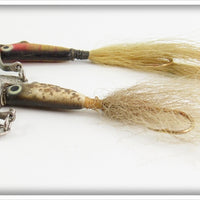 Heddon Perch & Silver Flitter Spin Fin Pair