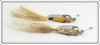 Heddon Perch & Silver Flitter Spin Fin Pair