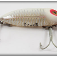 Vintage Heddon Red & White Shore Early River Runt Lure