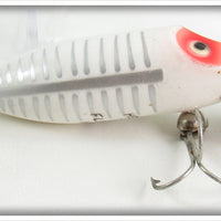 Vintage Heddon White Shore Tiny Floating Runt Lure