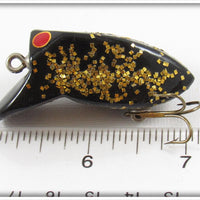 Myers Lure Co Black Gold Glitter Crazy Loon