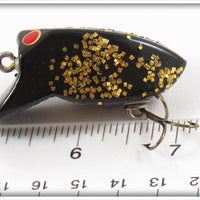 Myers Lure Co Black Gold Glitter Crazy Loon