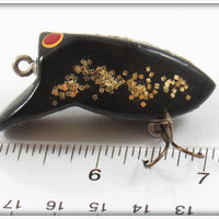 Myers Lure Co Black Gold Glitter Crazy Loon
