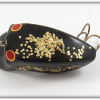 Myers Lure Co Black Gold Glitter Crazy Loon