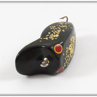Myers Lure Co Black Gold Glitter Crazy Loon