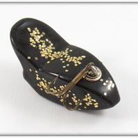 Myers Lure Co Black Gold Glitter Crazy Loon