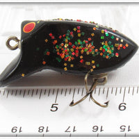 Myers Lure Co Black Colorful Glitter Crazy Loon