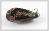 Myers Lure Co Black Colorful Glitter Crazy Loon
