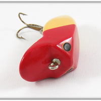 Myers Lure Co White Red Head Crazy Loon