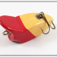 Myers Lure Co White Red Head Crazy Loon