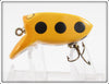 Myers Lure Co Yellow Black Spots Crazy Loon
