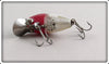 Heddon Red Head White Midget Digit