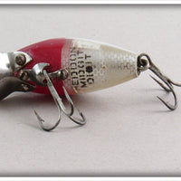 Heddon Red Head White Midget Digit