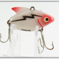 Vintage Heddon Translucent White Sonic Lure