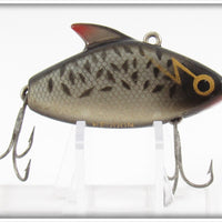 Vintage Heddon Black Crappie Super Sonic Lure