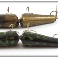 Creek Chub Frog & Pikie Scale Jointed Darter Pair