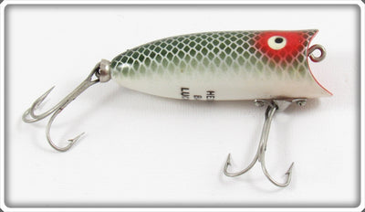 Vintage Heddon Green Scale Baby Lucky 13 Lure