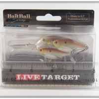 Live Target Pearl Bronze Bait Ball Series In Box