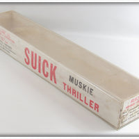 Suick Black Muskie Thriller In Box