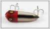 Heddon Red Head Shiner Wood Baby Lucky 13