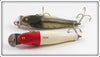 Creek Chub Red Head White & Silver Flash Baby Pikie Pair