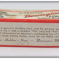 Heddon Silver Flitter Wood Baby Lucky 13 In Box