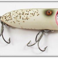 Heddon Silver Flitter Wood Baby Lucky 13 In Box