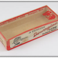 Heddon Silver Flitter Wood Baby Lucky 13 In Box