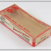 Heddon Silver Flitter Wood Baby Lucky 13 In Box