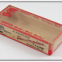 Heddon Silver Flitter Wood Baby Lucky 13 In Box