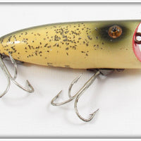 Heddon Silver Flitter Wood Baby Lucky 13 In Box