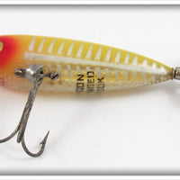 Vintage Heddon Yellow Shore Wounded Spook Lure