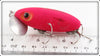 Arbogast Neon Red Fireplug Jitterbug