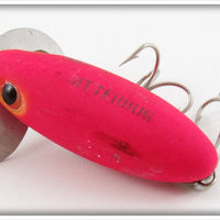 Arbogast Neon Red Fireplug Jitterbug