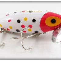 Arbogast Pradco Wonder Bread Spotted Jitterbug Lure