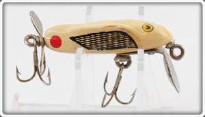 Vintage Brooks Eidson Tackle Co White & Black Whiz Bang Lure