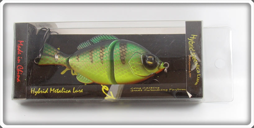 Payo Green Perch Drone Hybrid Metalica Lure In Box