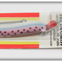 Luhr Jensen Rainbow Trout Krocodile Lure On Card
