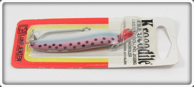Luhr Jensen Rainbow Trout Krocodile Lure On Card