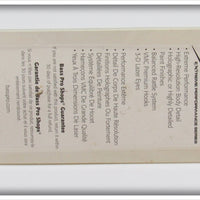 Bass Pro Shops XPS Blue Back Chartreuse Lazer Eye On Card