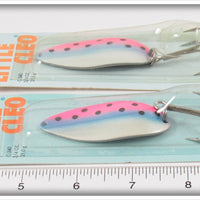 Acme Tackle Co Rainbow Trout Little Cleo Pair On Cards