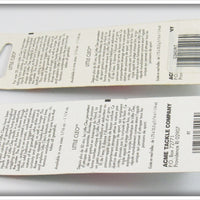 Acme Tackle Co Rainbow Trout Little Cleo Pair On Cards