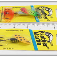 Harrison Hoge Industries Panther Martin Pair On Cards