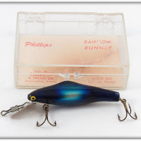 Philips Fly & Tackle Co Blue Rainbow Runner Lure In Box