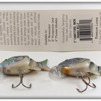 Possum Lures Jointed Aussie Minnow Lot Of Three With One Card