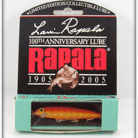 Lauri Rapala 100th Anniversary 1905-2005 Lure On Card