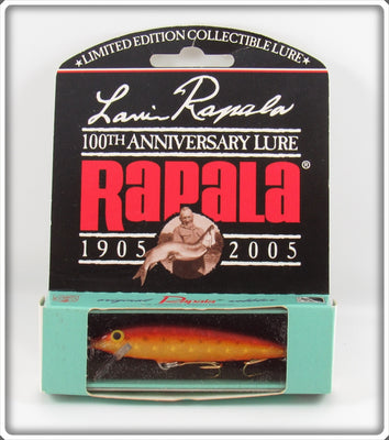 Lauri Rapala 100th Anniversary 1905-2005 Lure On Card