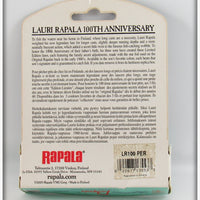 Lauri Rapala 100th Anniversary 1905-2005 Lure On Card