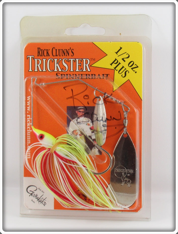 Luck E Strike USA Rick Clunn's Trickster Spinnerbait On Card