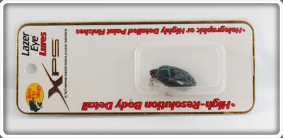 Bass Pro Shops XPS Laser Eye Beetle Bug Lure On Card